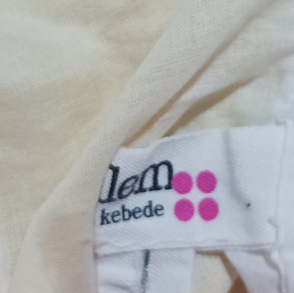 Lemlem Eshal Swing Dress Pale Chamois - Picture 8 of 13
